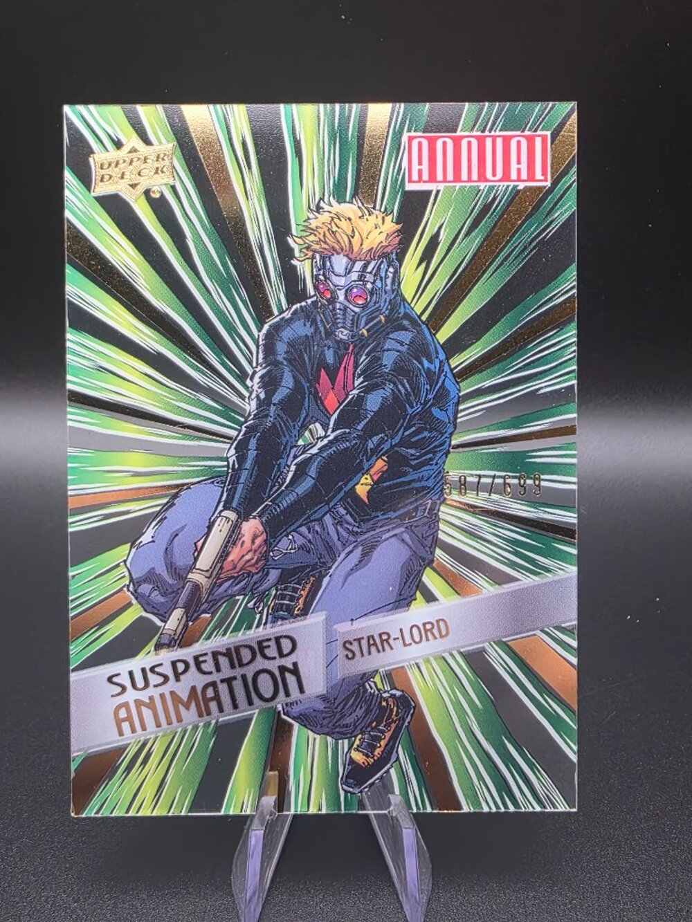 2023-24 Upper Deck Marvel Annual Star-Lord /699 Suspended Animation #18